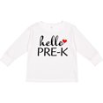 thumbnail image 3 of Inktastic Hello Pre-k Boys or Girls Long Sleeve Toddler T-Shirt, 3 of 5