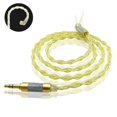 thumbnail image 2 of JCALLY Wear-resistant Golden Plated Braided Headphone Cable with B/C/MMCX Pin, 2 of 8