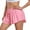 Light pink, variant on Women's 2 in 1 Flowy Athletic Shorts Running Tennis Skirt Workout Skorts with Pockets