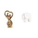 thumbnail image 1 of Estatua de pareja,Figura de pareja,arte moderno,artesanía,regalo de boda,Figura de elefante,Estatua de elefante,figura decorativa de Feng Shui para el hogar,Figura coleccionable Figura, 1 of 8