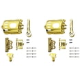 thumbnail image 1 of 2X Clipper Modified Shell Hair Clipper Housing Cover for Replacement Accessory 8148 8591 Kit Golden,2 Set x Electric clippers modified accessories,Plating golden, 1 of 3