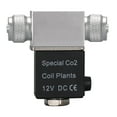 thumbnail image 1 of Solenoid Valve for Aquarium CO2 System Regulator DC Output *6mm Tube or Bubble Counter Double Head Noiseless Low Version, 1 of 7