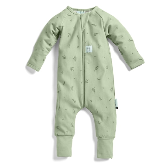 ergoPouch 0.2 TOG Long Sleeve Layer Made with GOTS Certified Organic Cotton - Unisex Toddler Layers are Crafted with the Utmost Care to Provide a Comfortable Sleep Experience (00-00 Months, Willow)