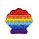 thumbnail image 1 of Pop Fidget Reliver Stress Toys Rainbow Push Bubble Juguetes antiestrés Adultos Niños Simple Hoyuelo Juguete para aliviar el autismo Tan Jianjun  unisex, 1 of 2