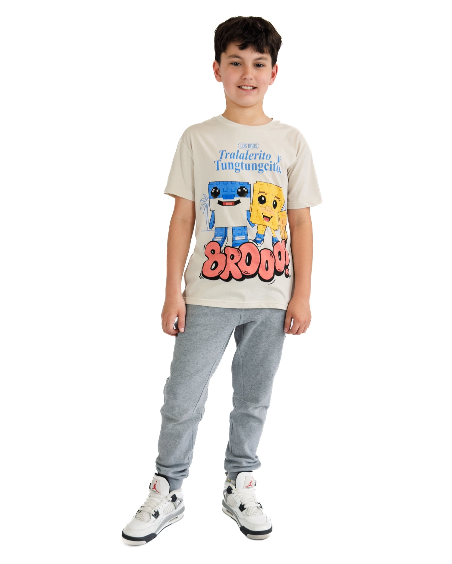 Roblox "Steal a Brainrot" Boys' Short Sleeve Graphic T-Shirt, Sizes 4-18