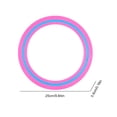 thumbnail image 4 of Disc 25 Cm Anillo Volador Al Aire Libre Portátil para Juego Familiar (rosa) Rojo, 4 of 5