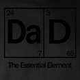 thumbnail image 3 of CafePress - Dad: The Essential Element Long Sleeve T Shirt - Long Sleeve Dark T-Shirt, 3 of 4