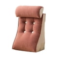 thumbnail image 1 of WIFKLSIIPG Back Support Pillow for Bed Sitting up Comfortable Reading Pillow Bed Triangle Back Cushion with Removable Cover Triangle Reading Pillow with Neck Pillow Was, 1 of 8
