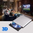 thumbnail image 4 of External Blu-ray DVD Drive 3D, USB 3.0 and Type-C Blu-ray CD DVD Reader Slim Optical Portable, 4 of 5