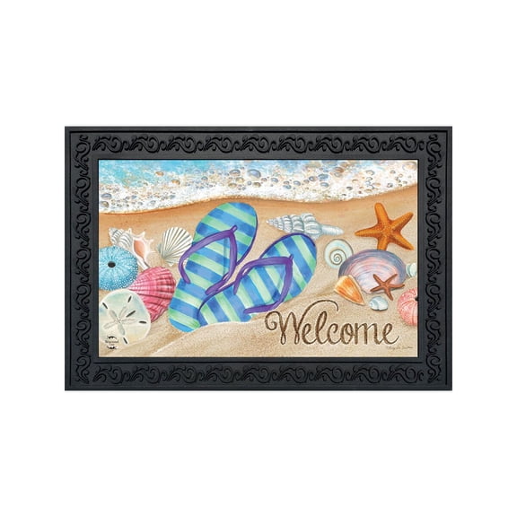 Briarwood Lane Doormat 30x18 Indoor Outdoor Day in the Sun Summer For Summer Doormat