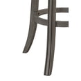 thumbnail image 2 of Bowery Hill Swivel Wood Bar Stool Antique Gray, 2 of 8