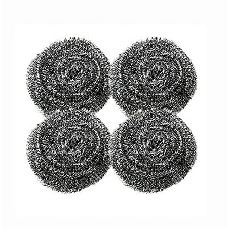 

KUNPENG 4PCS Stainless Steel Wire Ball kitchen Brush Dish Cleaning Tools