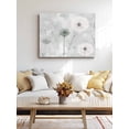 thumbnail image 4 of White Green Dandelion Wall Art for Living Room, Canvas Picture Wall Decor for Bathroom Bedroom, Grey Floral Leaves Painting Artwork for Office Kitchen Hallway Dining Room Home Decorations 24"x32", 4 of 8