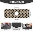 thumbnail image 2 of Sikiie Cute Black Dog Splash Guard for Sink Faucet-1 PC Super Absorbent Fast Drying Mat Sink Gadgets-Splash Guard for Kitchen, Sink Mat, 2 of 7