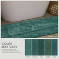 thumbnail image 4 of Home Weavers Classy Bathmat 100% Cotton Tufted Bath Rug, Extra Soft and Absorbent Bath Rugs, Machine Washable bath rugs for Bathroom, 24"x40" Rectangle, Bottle Green, 4 of 10