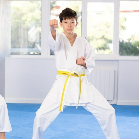 NICEXMAS 1Set Taekwondo Belt Cotton Traditional Martial Arts Training Grading Exams 110.04X1.57X0.16in