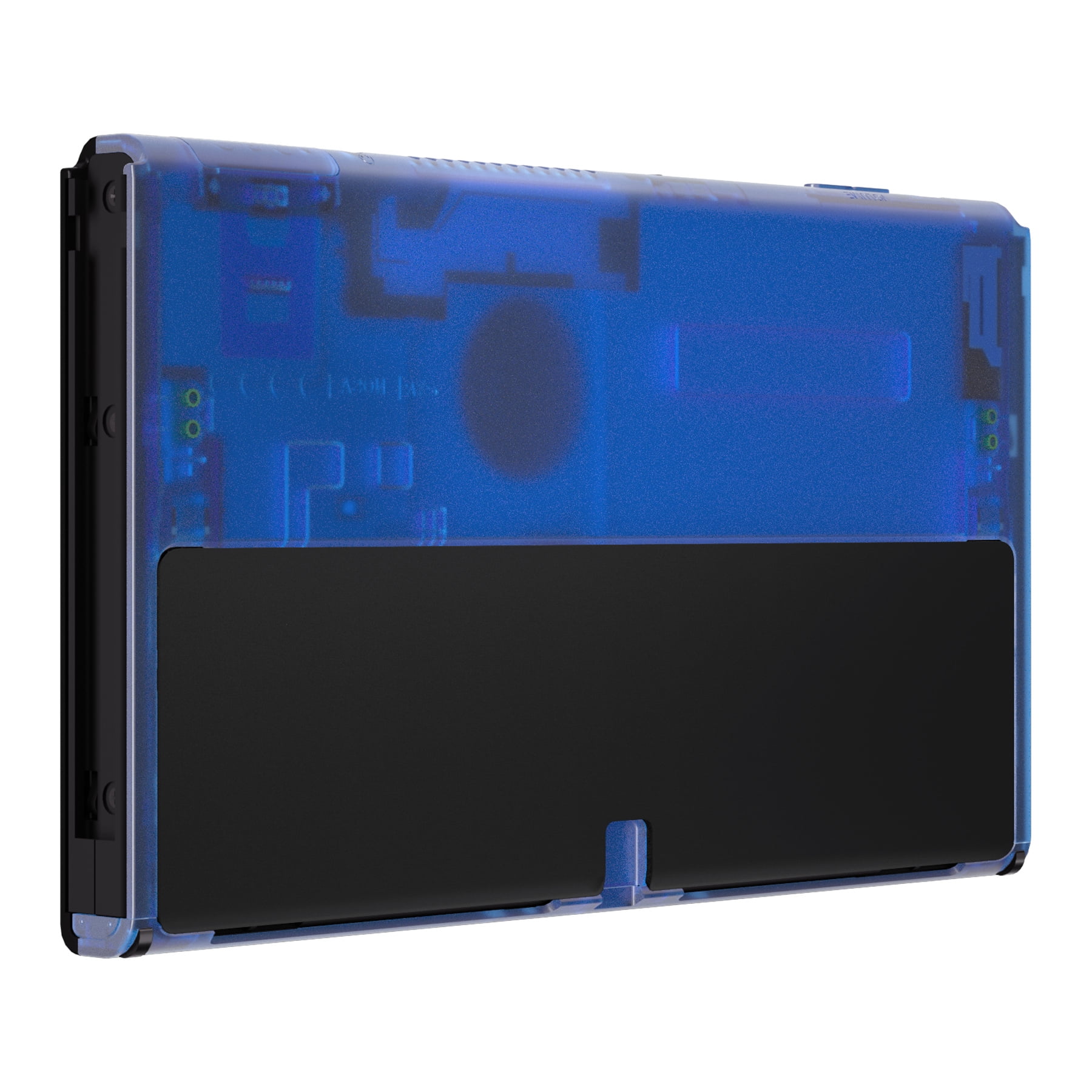 eXtremeRate Clear Blue Console Back Plate DIY Replacement Housing Shell Case for Nintendo Switch