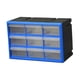 thumbnail image 3 of Organizador de cajones para armario de baño, contenedor para pernos, tornillos y joyas 9 cajones, 3 of 9
