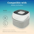 thumbnail image 4 of Bionaire True HEPA Sense Air Purifier for Rooms Up to 413 sq. ft with 4-in-1 Filtration & Aromatherapy, Sunrise Wake-Up Light and Red Light Sleep Support - White, 4 of 9