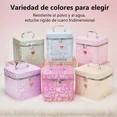 thumbnail image 2 of Conjunto De Tres Piezas Cuadradas Bolsos De Maquillaje De Gran Capacidad, Opcionales En Varios Colores, Impermeables, Especialmente Para Mujeres, 2 of 7