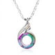 thumbnail image 1 of Collar de urna Círculo de la Vida para Cenizas Acero Inoxidable Eternity Ke, 1 of 5