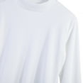 thumbnail image 4 of ZAXARRA Women Bodysuit Long Sleeve Solid Color Mock Neck  Bodycon Jumpsuit, 4 of 6