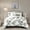 Gray, variant on Wonderful Bedding Elegant 5-Piece Printed Floral Comforter Set