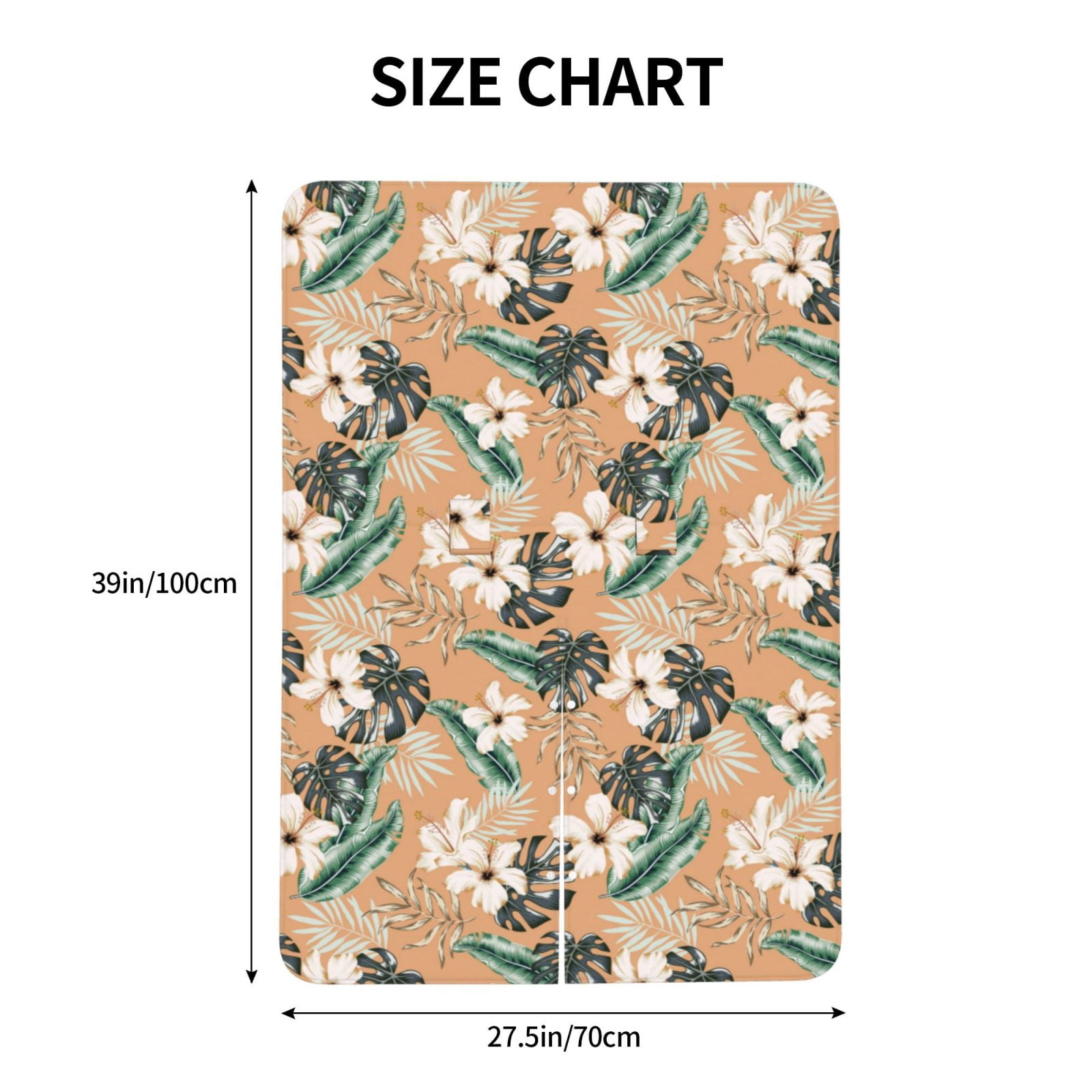 Naloa Tropical Leaves Flower Baby Car Seat Cover, Breathable Baby Carrier Cover, Multiuse Baby Carrier Cover & Nursing Breastfeeding Cover