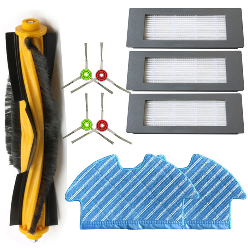 Main Side Brush Filter Set For Ecovacs Deebot Ozmo 900 Vacuum Spare Parts Tool 