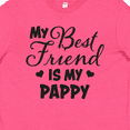 thumbnail image 4 of Inktastic My Best Friend is My Pappy with Hearts Youth T-Shirt, 4 of 5