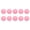 Pink, variant on UsilkU 10pcs 65mm / 2.56 inches EVA Foam Golf Balls Soft Practice Balls for Indoor Outdoor Training, Pink