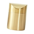 thumbnail image 4 of flameer Countertop Trash Can Stainless Steel Mini Waste Bin for Bathroom Living Room, 4 of 8