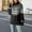 Black, variant on Fartey Oversized Turtleneck Sweater for Women Fall Vintage Fair Isle Sweater Casual Loose Long Sleeve Crewneck Knitted Pullover Sweaters