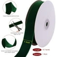 thumbnail image 6 of TETOU 1 Inch 10 Yards Dark Green‌ Velvet Ribbon,Velvet Christmas Ribbon for Gift Wrapping Crafts Bow Wreath Holiday Decorations, 6 of 7