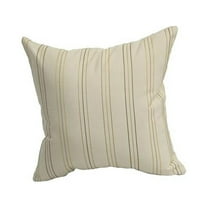 Blazing Needles 9910-S1-ID-029 17 in. Jacquard Throw Pillows with Inserts, Summer Pinstripe
