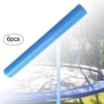 thumbnail image 2 of 6Pcs Trampoline Enclosure Pole Foam Sleeves sponge casing Kids Trampoline Protector for Tubing Pipe Blue, 2 of 8