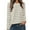 Khaki plus size striped tunic a1, variant on Women Plus Size Crewneck Long Sleeve Striped Pullover Tops Fall Winter Casual Blouses Striped Tee Loose Fit Tunic Shirt, Pink 2XL