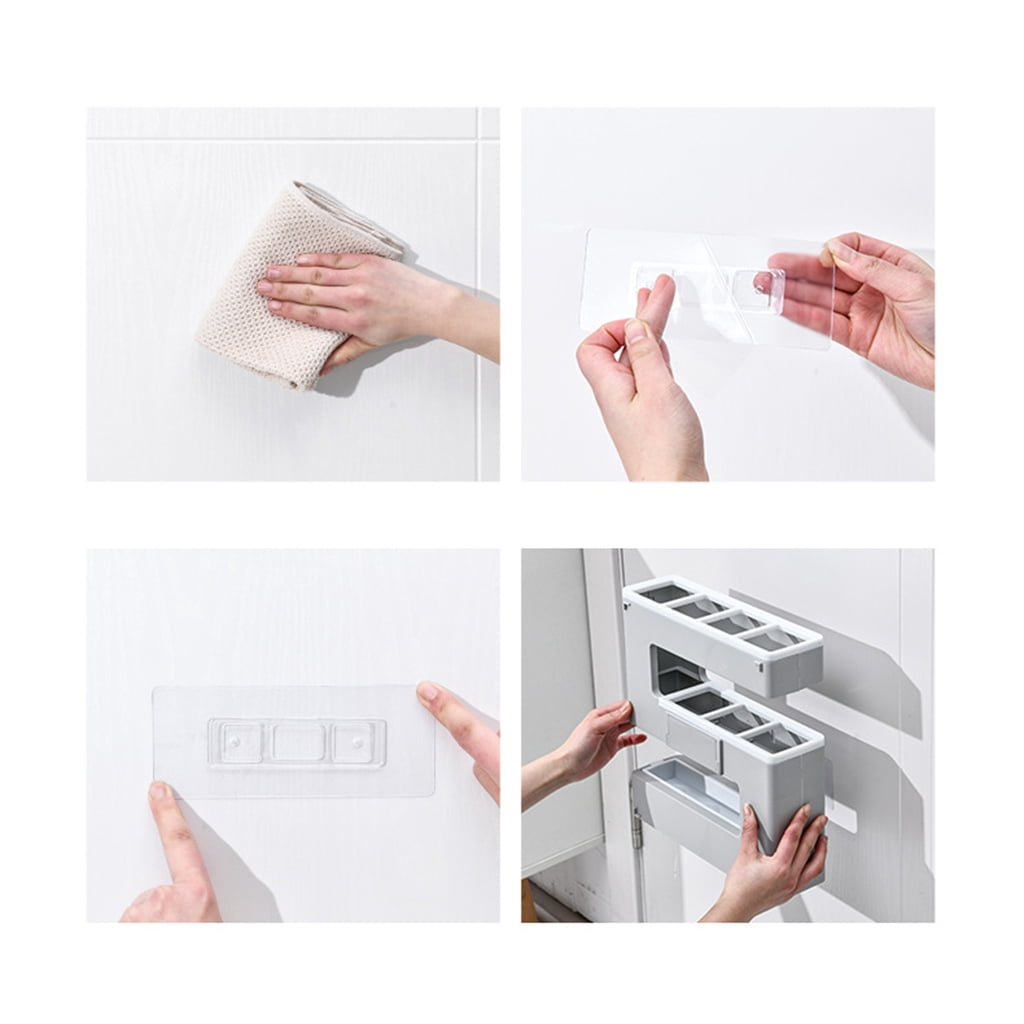 lanema Wall Mounted Umbrella Stand Rack 5-Shape Umbrellas Storage Holder Shelf for Home Office Hotel Hanger Organizer