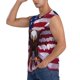 thumbnail image 3 of Balery USA Eagle with Spread Wings Camisetas sin mangas para hombre, absorbe la humedad y protege contra el mal olor.-Small, 3 of 7