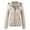Beige, variant on TJAZFJPA Women's Outerwear Vests Beige Women's Slim Leather Stand Collar Zip Motorcycle Suit Belt Coat Jacket Tops Sweater Vest Tops for Women Crop Duster Vest for Women Long