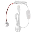 thumbnail image 2 of LED Spotlight, 2 Light Modes Button Control USB Plug in Wall Art Spotlight Stepless Dimmable  for Painting Artworks, 2 of 7