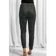 thumbnail image 3 of Ushdele Elevate Your Style: Black Leopard Joggers - Comfort Fit, Stretch!, 3 of 8