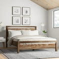 thumbnail image 2 of Grain Wood Furniture Loft King Size Solid Wood Bed with a Weathered Pine finish, 2 of 7