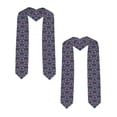 thumbnail image 2 of Fuzoiu Roosters 1 Print Graduation Sash,Graduation Stole,Unisex Adult Graduation Stole Shawl 91" Long,for Academic Commencements Shawl-Sharp Corner, 2 of 7