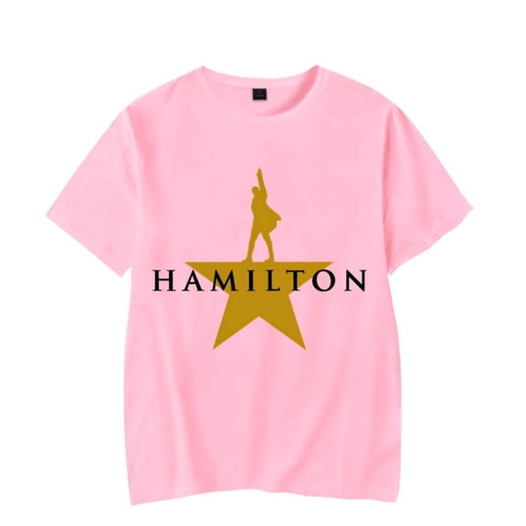 Hamilton Merch T-Shirt Summer Unisex Fashion Short Sleeve Tshirt Tee Trend Streetwear