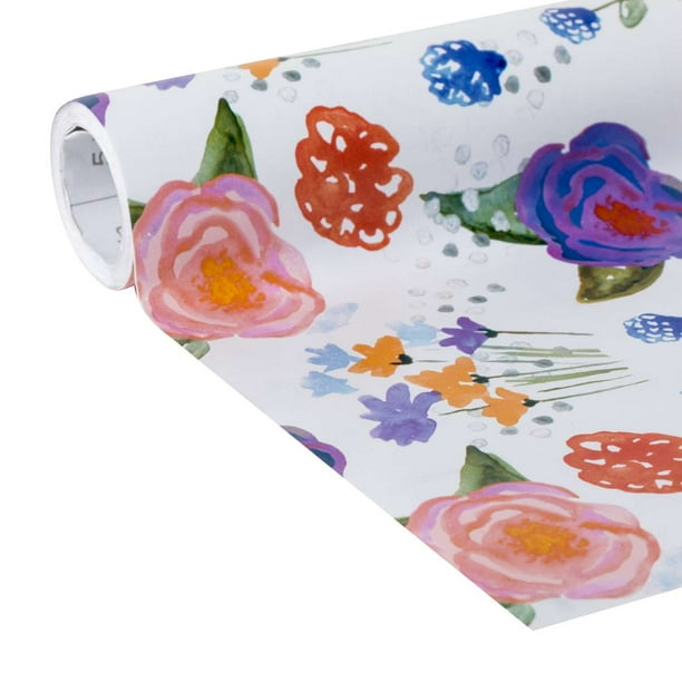 The Pioneer Woman Celia Floral Adhesive Laminate Shelf Liner 20 X 12 Walmart Com Walmart Com