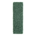 thumbnail image 3 of Unique Loom Infinity Shag Collection Area Rug - Jinko (2' x 6' 5" Runner Forest Green), 3 of 7
