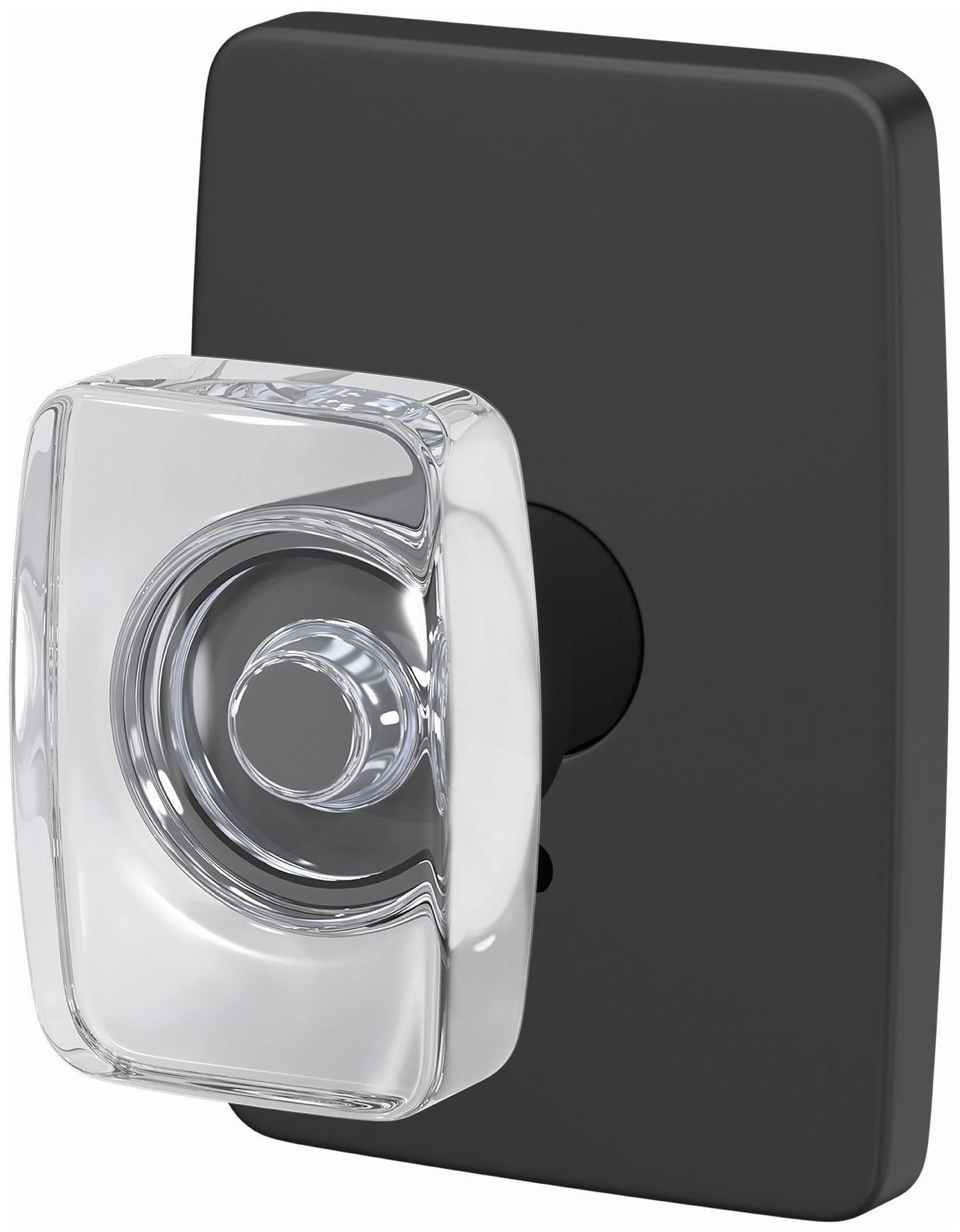 Schlage FC172CAN619GEE Custom Caine Non-Turning Two-Sided Dummy Door Knob Set - Nickel