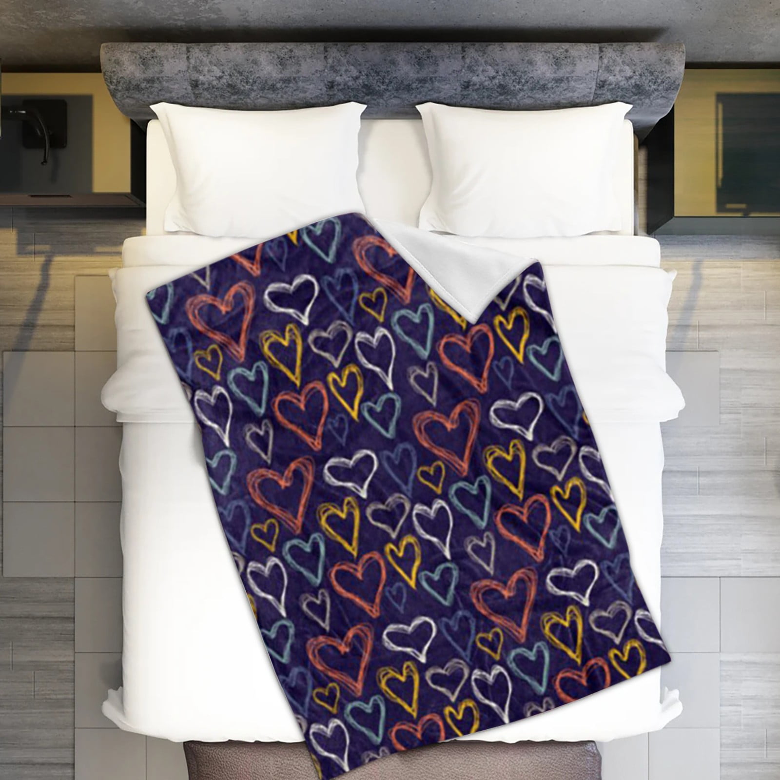 Valentine's Day Blanket Flannel Decorative Blanket Air Conditioning