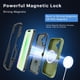 thumbnail image 3 of Funda Case MYBAT Maverick Mag clip para iPhone 17 - Verde con mica, 3 of 10